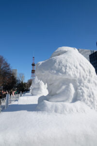 さっぽろ雪まつり、大通公園