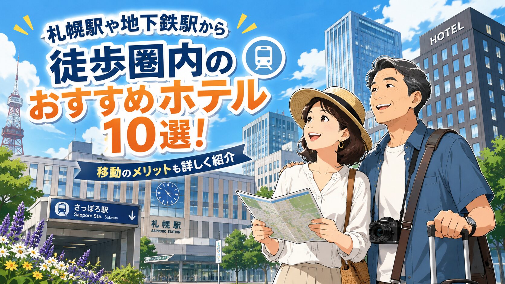 札幌駅近くのホテル